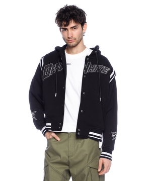 Printed bomber jacket