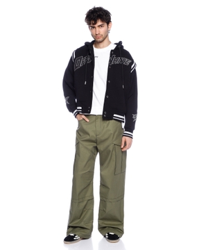 Printed bomber jacket