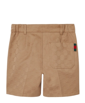 Monogram printed shorts