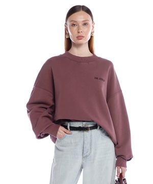 Logo-embroidered sweatshirt