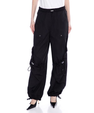 Technical wide-leg pants