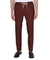 Elastic waist checkered linen trousers #1