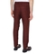 Elastic waist checkered linen trousers #3