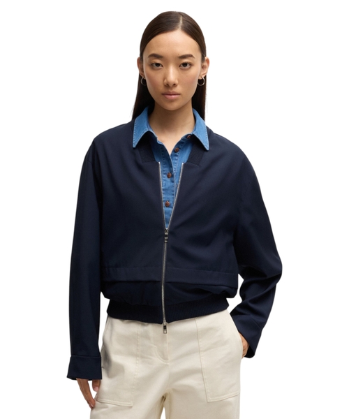 Куртка свободного кроя