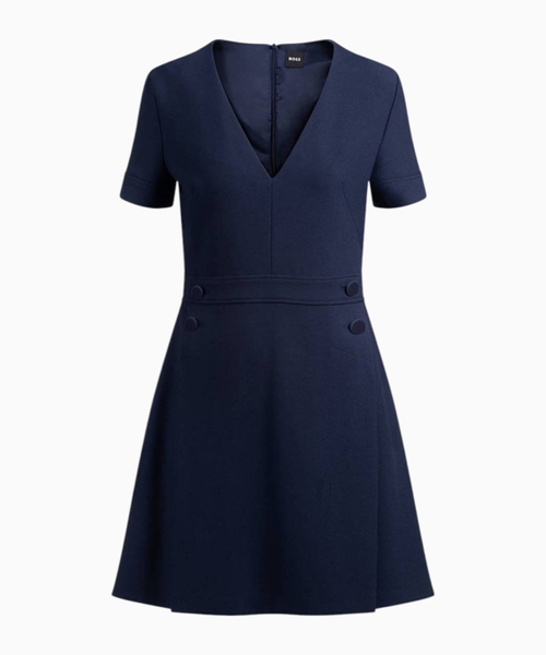 V-neck dress