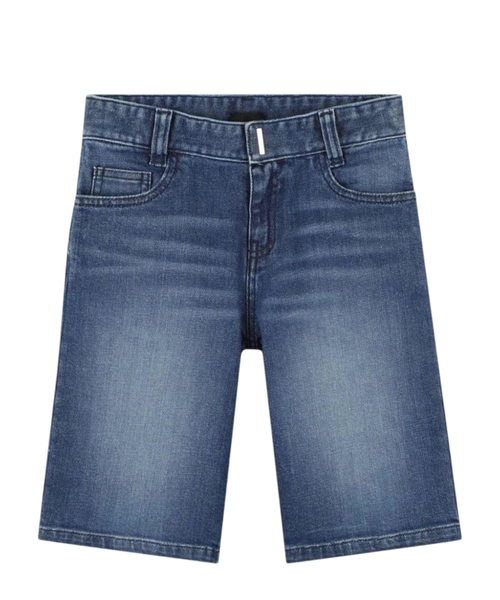 Denim shorts  with logo