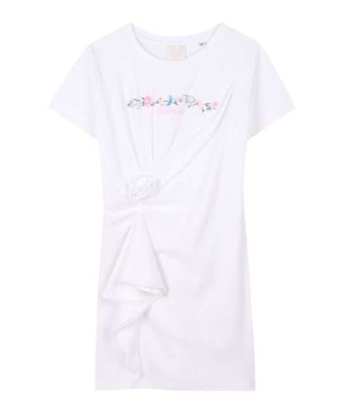 Dress with draped design