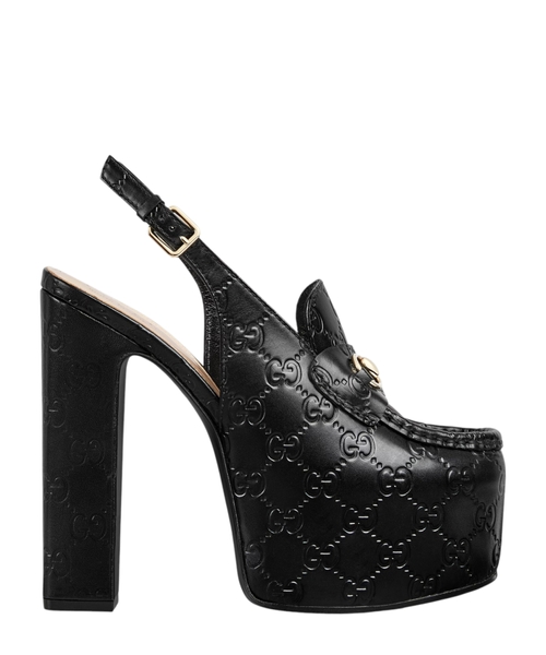 Horsebit platform loafer slingback | Emporium Horsebit platform loafer slingback | Emporium