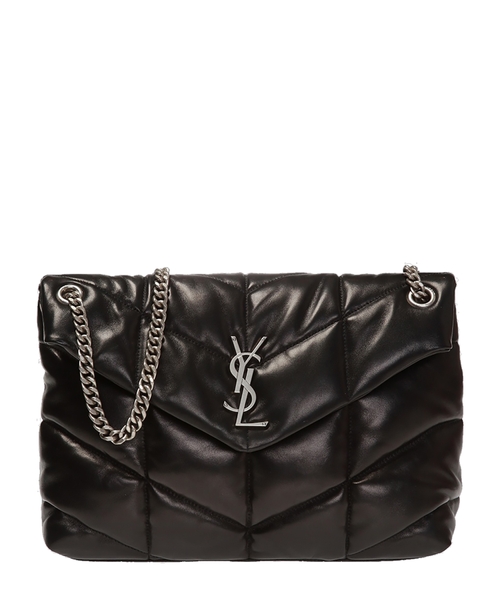 Orta ölçülü nappa dəridən Loulou çanta