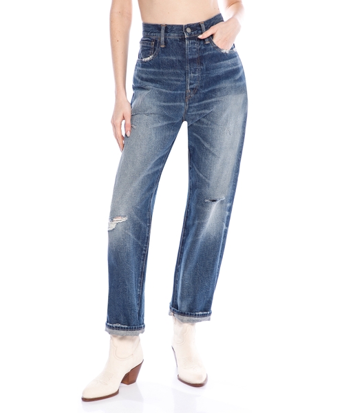 Джинсы с разрезами