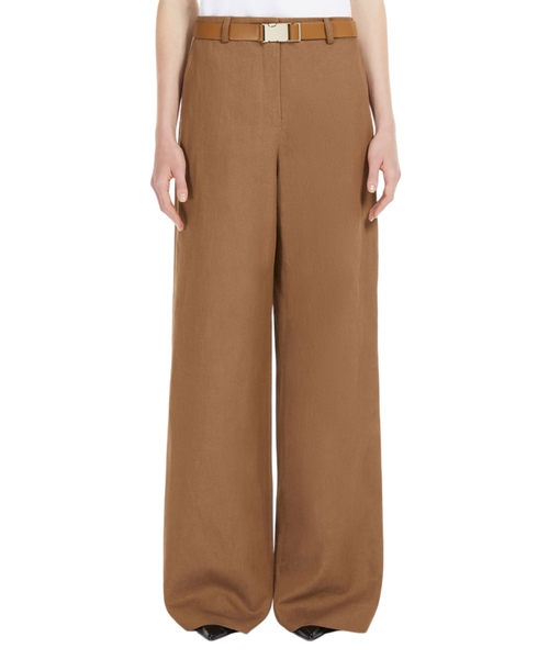 Murge cotton and linen trousers