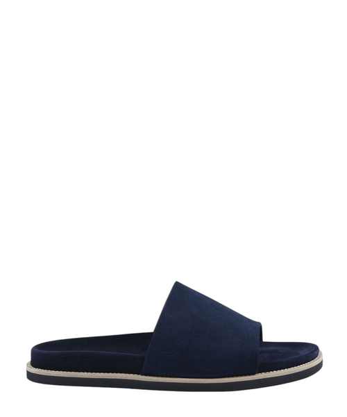 Suede slides