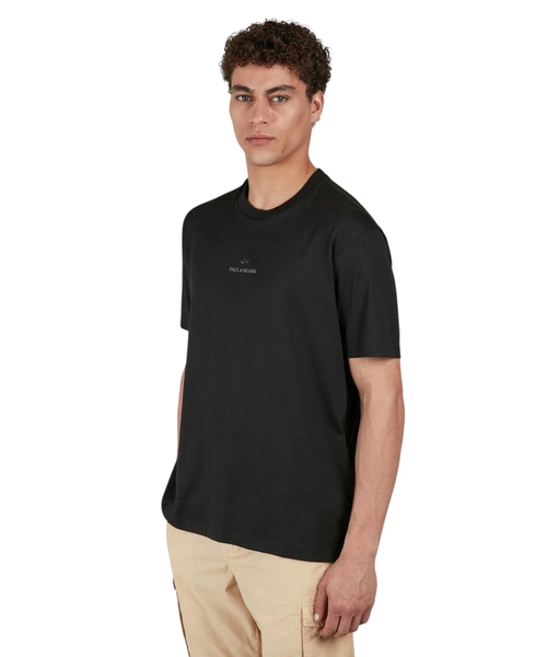 Loqo printli pambıq T-shirt