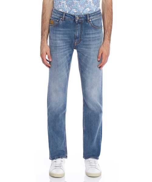 Джинсы прямого кроя