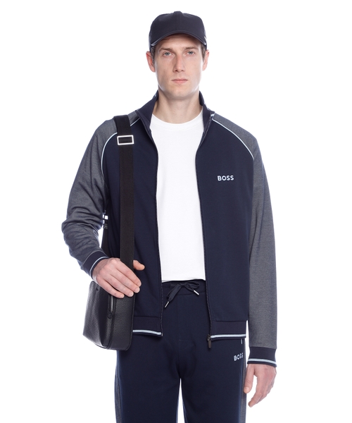 Loqo naxışlı idman üslublu kardiqan