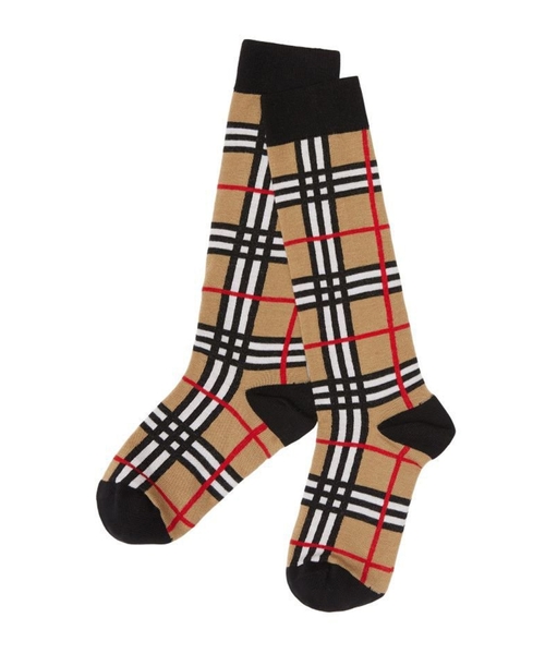 Носки в клетку