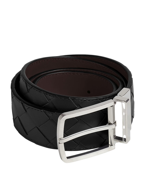 Intrecciato reversible belt
