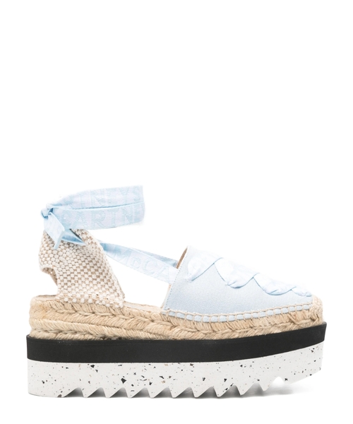 Lent detallı platforma espadril