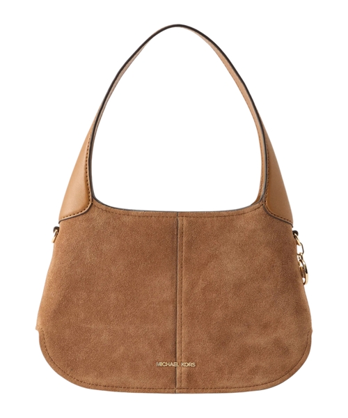 Alice suede shoulder bag
