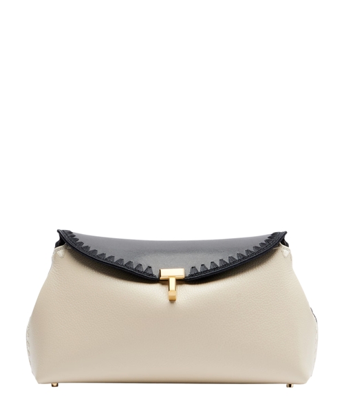 T-lock leather bag