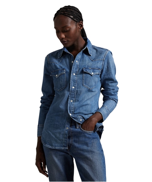 Джинсовая рубашка Western