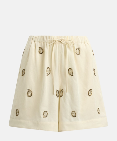 Paisley pattern shorts