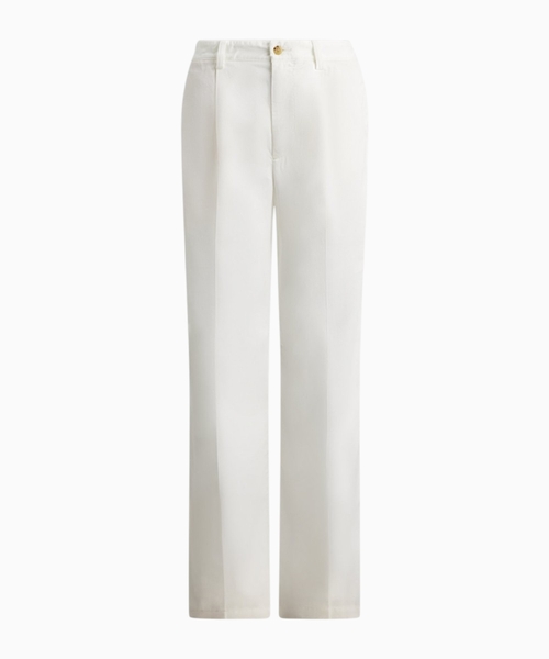 Relaxed fit cotton pants