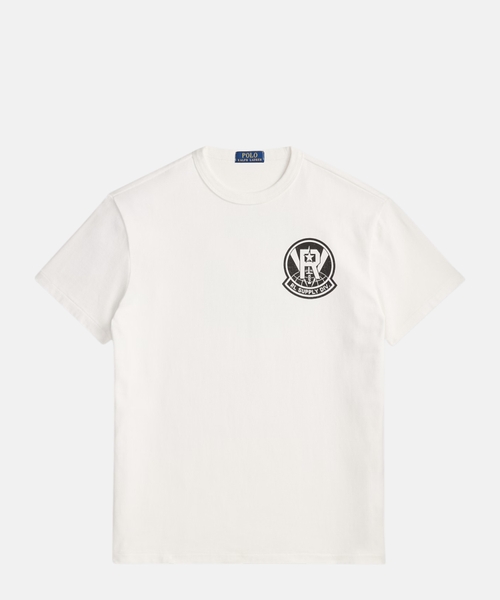 Qrafik printli cersi T-shirt