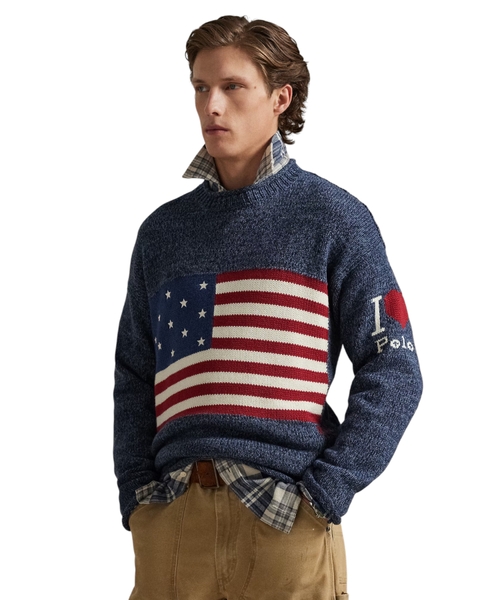 The I Heart Polo Flag cemper