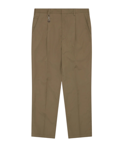 Trousers with keyring