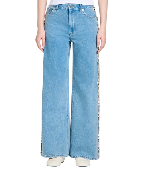 Qaşlı denim şalvar