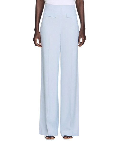 Расшитые пайетками брюки