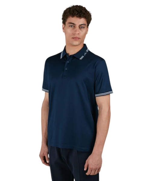 Поло из мерсеризованного хлопка