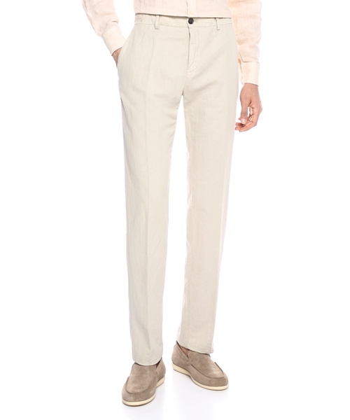 Straight-leg pants