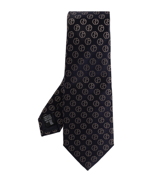 Jacquard silk tie