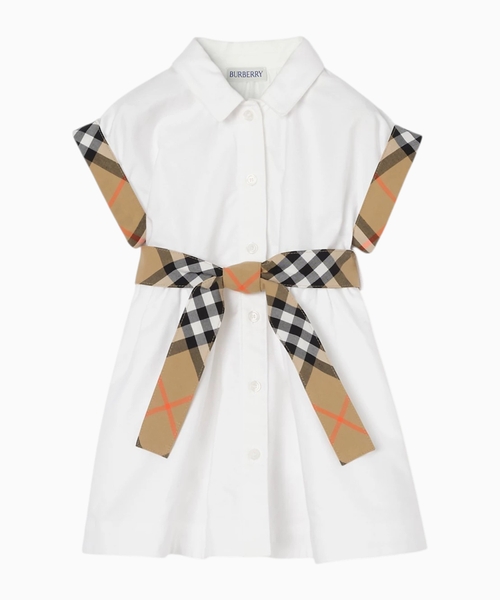 Cotton shirt dress