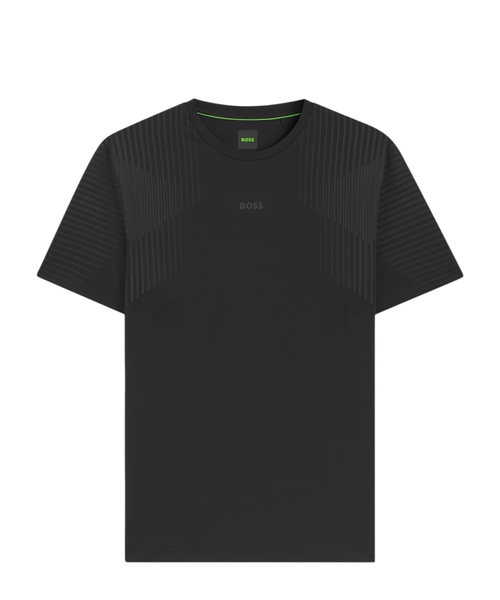 Dar biçimli və əks etdirici effektli tezquruyan t-shirt