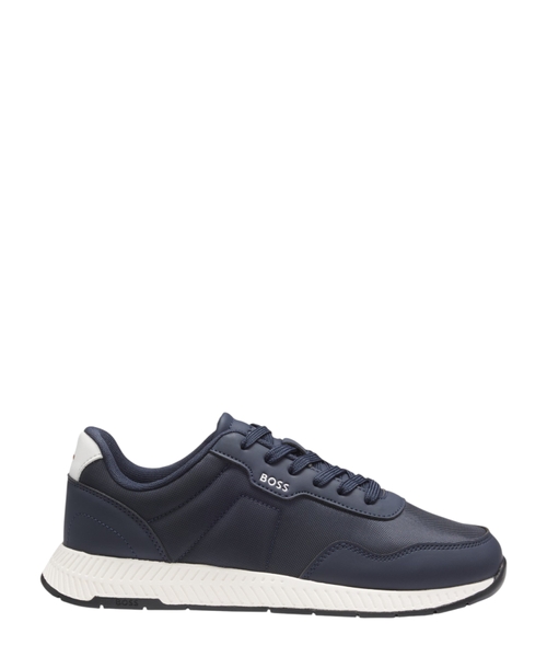 Sneakers with logo