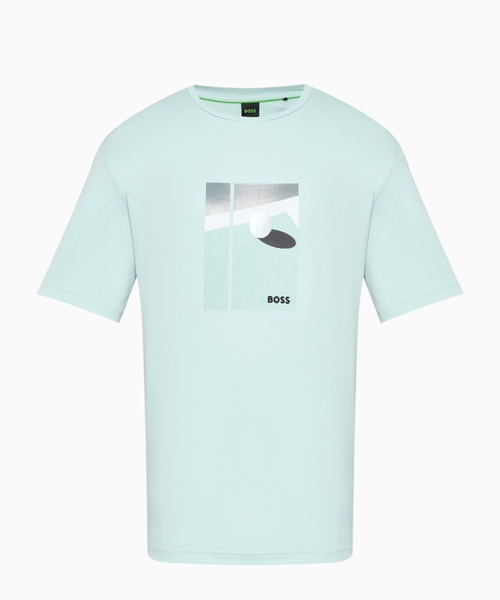Tennis printli T-shirt