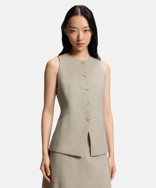 dar biçimli yun jilet