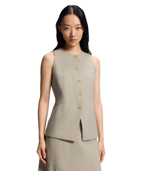 dar biçimli yun jilet