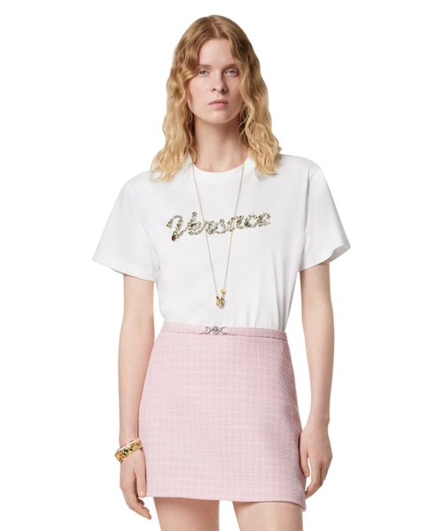 Cotton T-shirt with logo