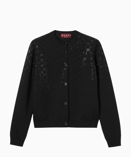 GG crystals cardigan