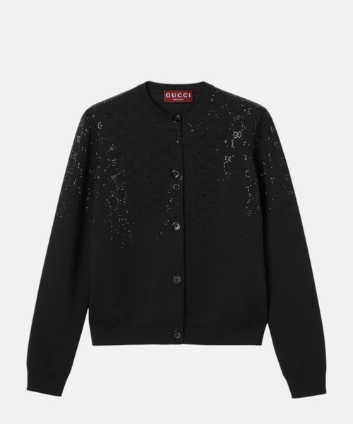 GG crystals cardigan