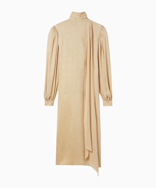 GG silk jacquard dress