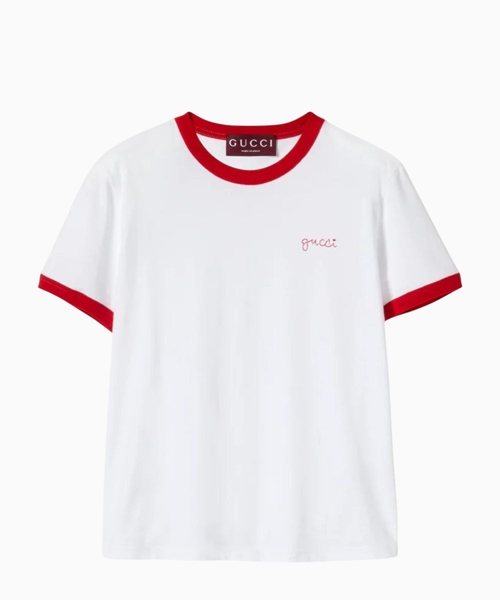 Naxışlı pambıq cersi T-shirt