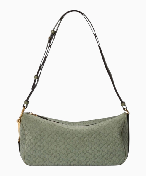 Horsebit shoulder bag