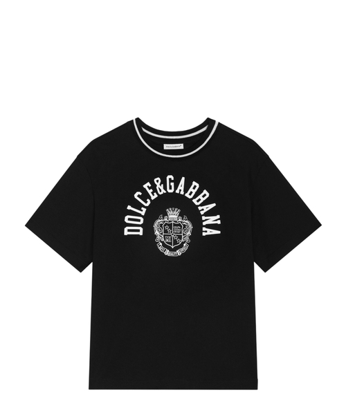 Printli pambıq T-shirt