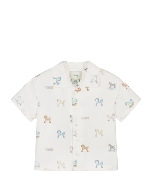 Cotton print shirt