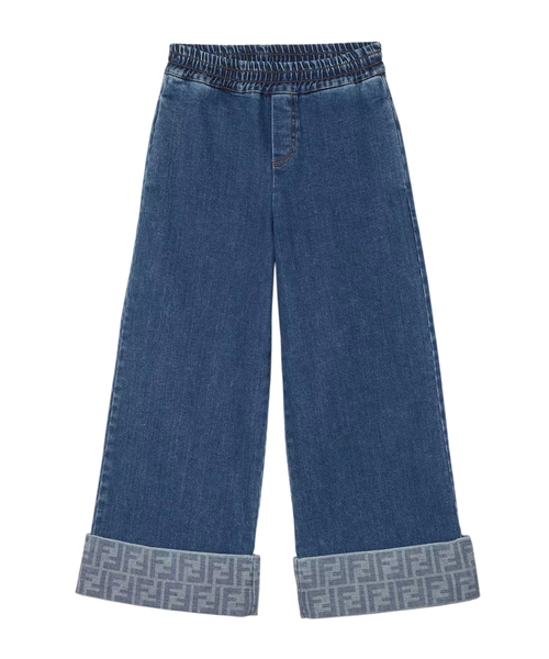Jeans with logo